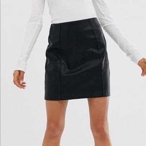 ASOS Faux Leather Mini Skirt for SALE!